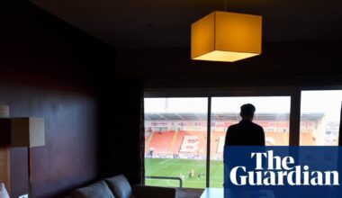 Soap, wifi, but no football: a room without a view at Blackpool’s stadium hotel | Blackpool