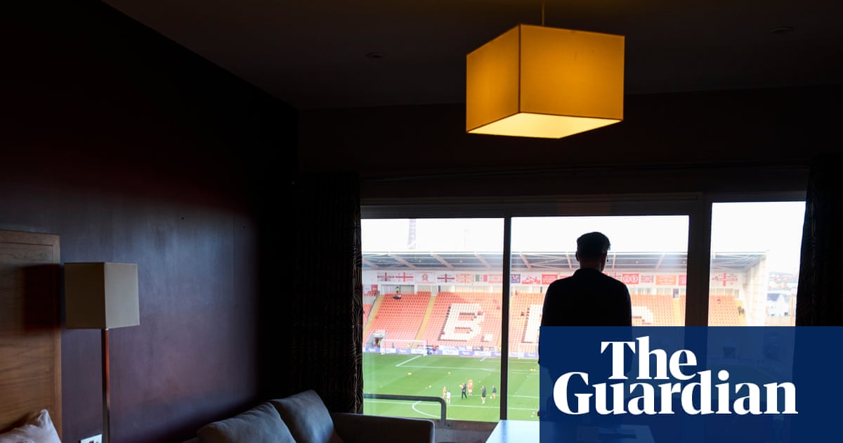 Soap, wifi, but no football: a room without a view at Blackpool’s stadium hotel | Blackpool