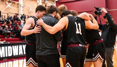 #2 Men's Basketball Falls to NYU for First UAA Loss of the Season