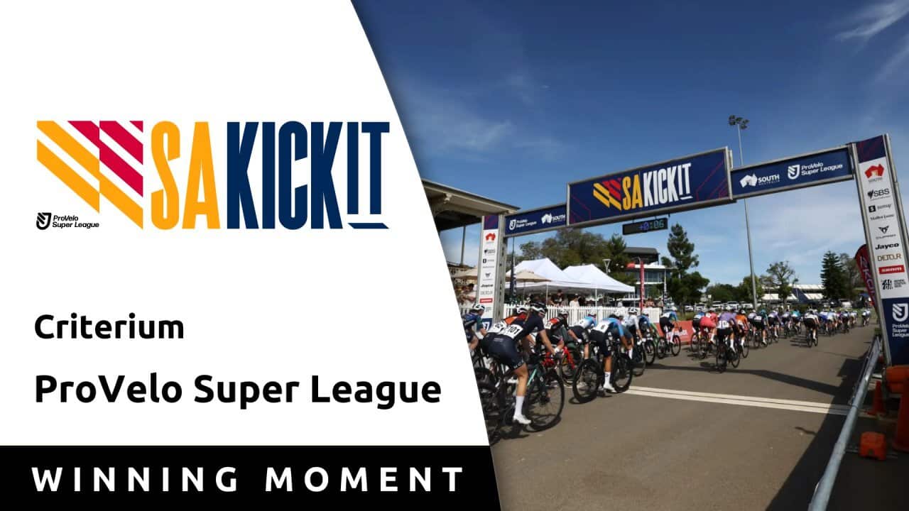 SA Kick It, Criterium - Winning Moment - ProVelo Super League 2026