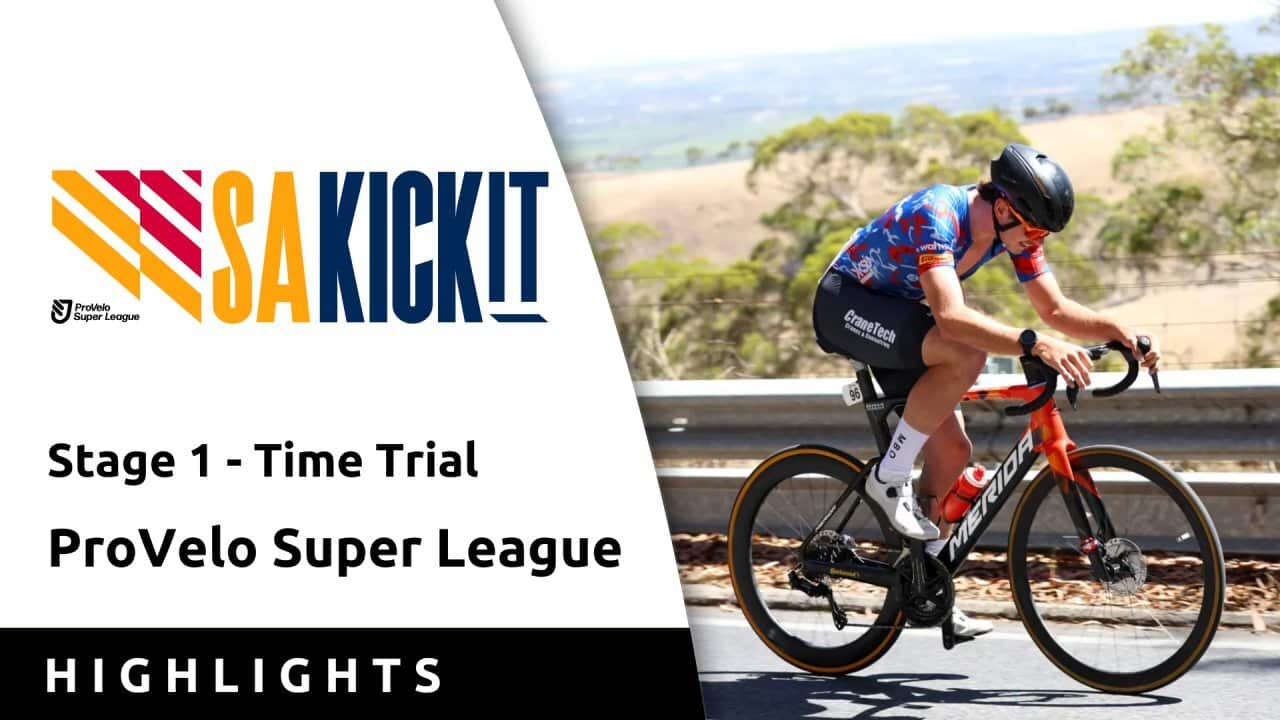SA Kick It, Time Trial - Highlights - ProVelo Super League 2026