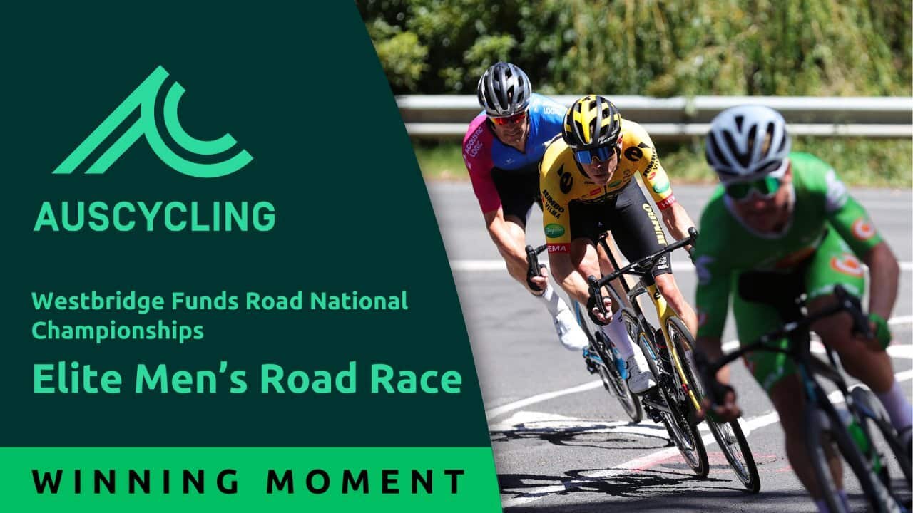 Elite Men's Road Race - Winning Moment - Westbridge Funds Road National Championships 2026