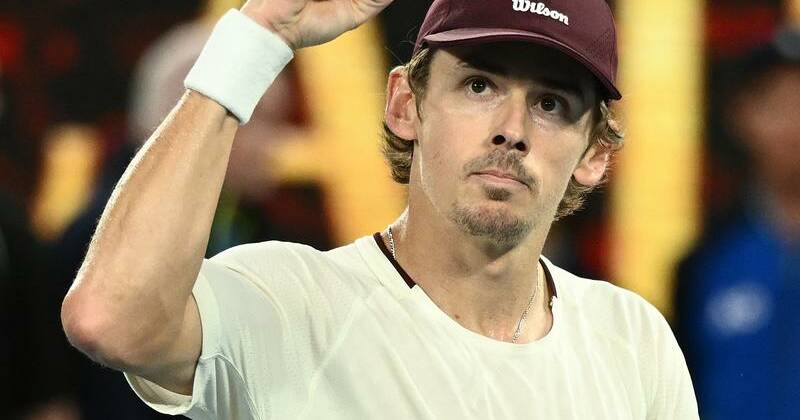 Aussie Alex de Minaur can't wait to have a crack at top seed Carlos Alcaraz at Melbourne Park. Photo: Joel Carrett/AAP PHOTOS
