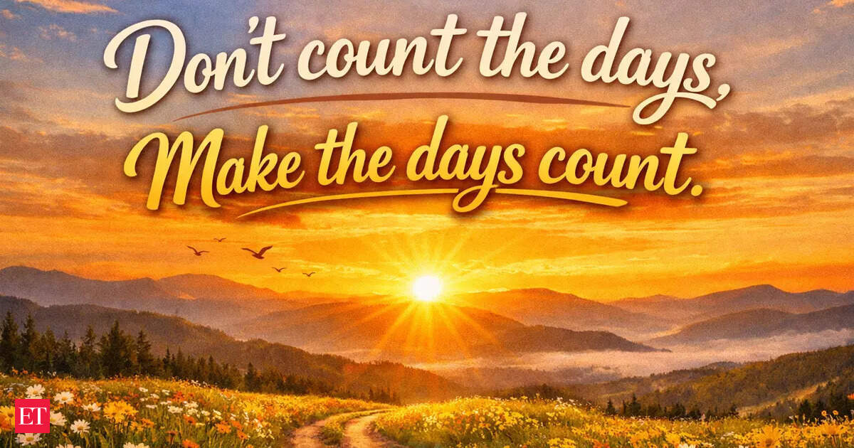 Tuesday Motivation: 'Don't count the days, make the days count' by boxing legend Muhammad Ali