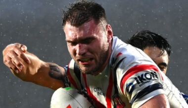 Angus Crichton NRL code switch, Wallabies and Waratahs star Max Jorgensen, exclusive interview at AO tennis