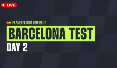 Follow updates from day two of private testing in Barcelona