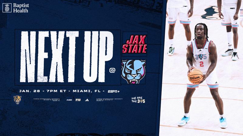 Men's Basketball Returns Home for VICE Night Against Jacksonville State