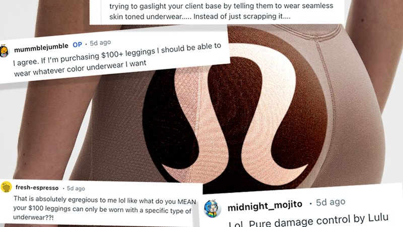 see-through leggings saga angers customers, draws ire from company founder
