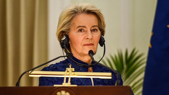 European Commission president Ursula von der Leyen said the signing of the deal sent a strong message to the rest of the world that co-operation was the best answer to global challenge