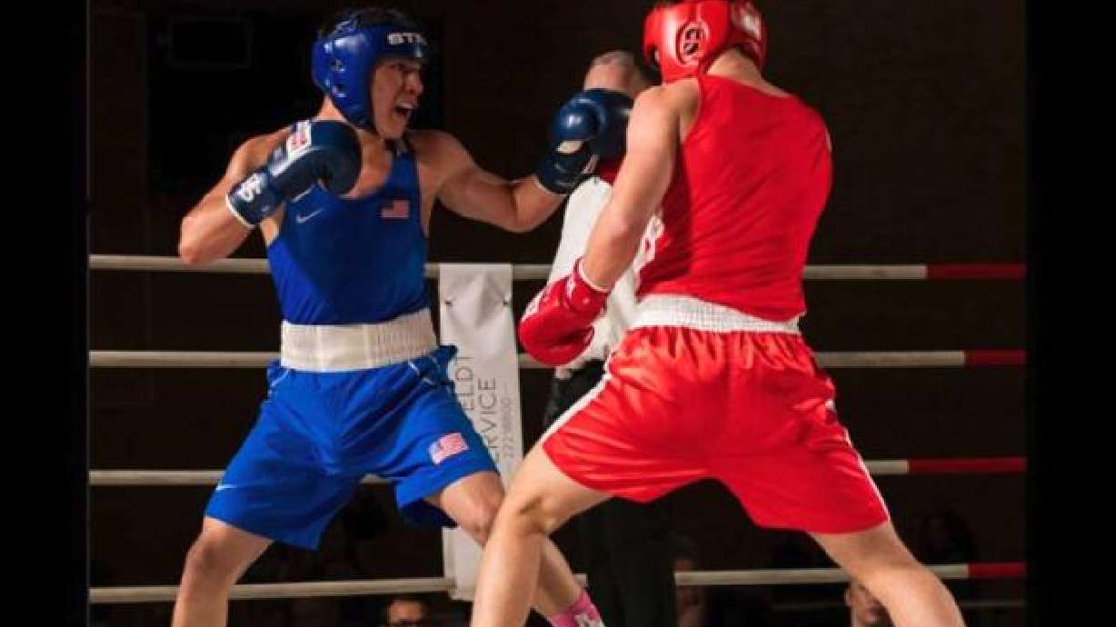 Member of Idaho boxing club returns from first international tournament, where he took first place