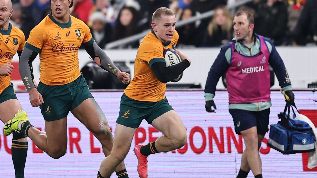 Max Jorgensen to stay in rugby on reported five-year Wallabies deal