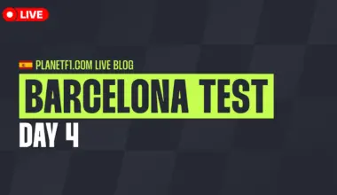 Follow updates from day four of private testing in Barcelona