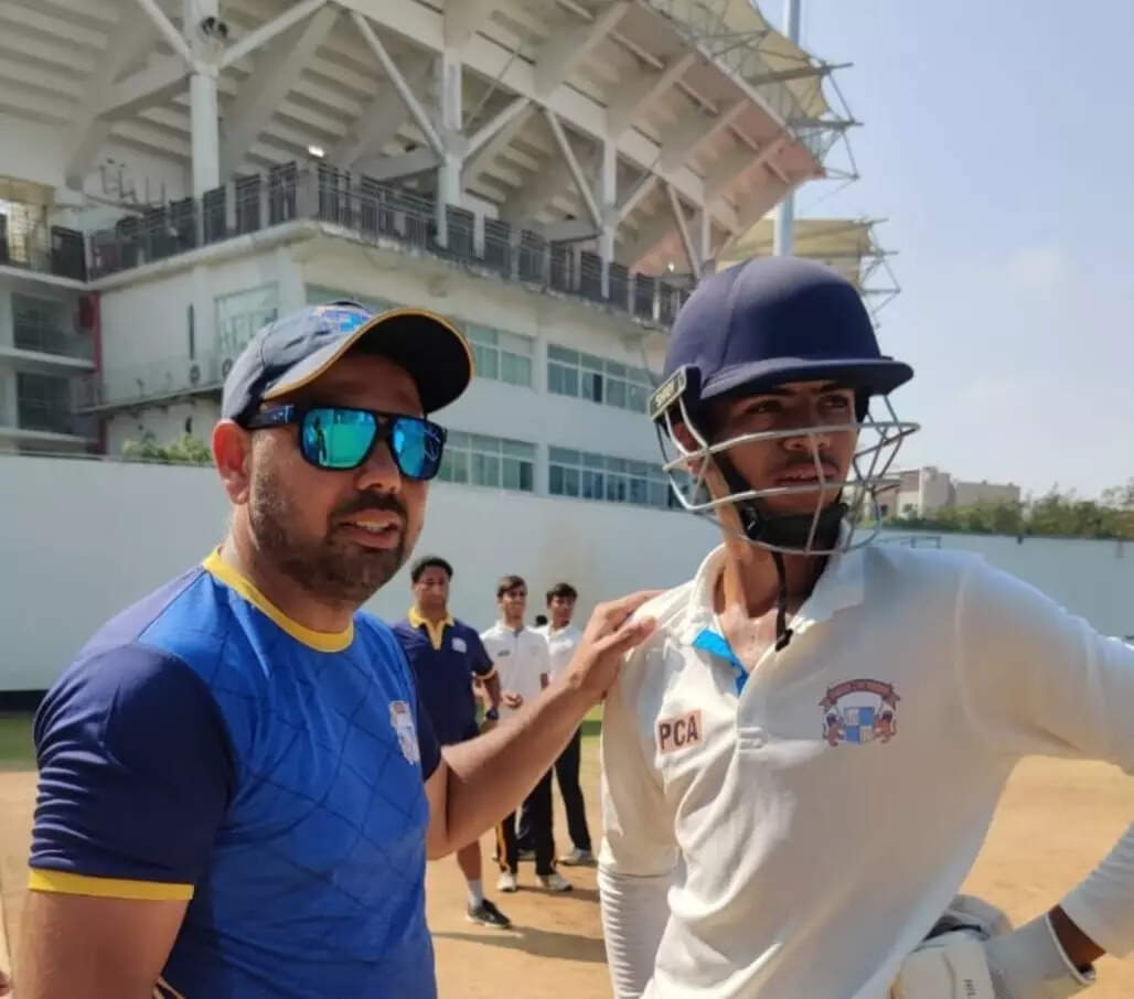 Vihaan with Ravneet Ricky (Image credit: Special arrangement) Vihaan Malhotra