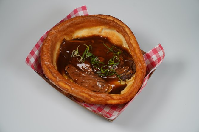 Yorkshire pudding wraps will be on offer.                           