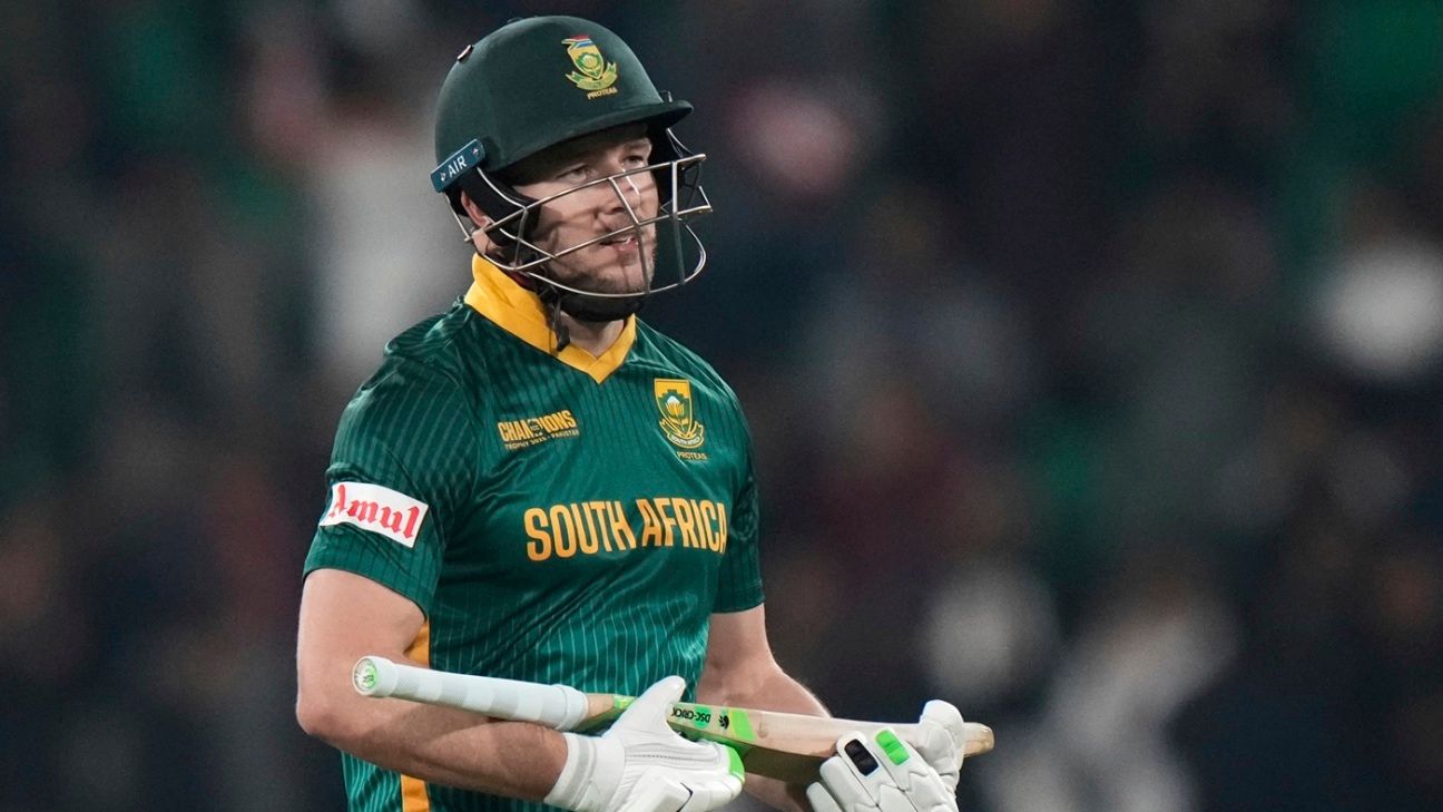 David Miller 'medically cleared' for 2026 T20 World Cup