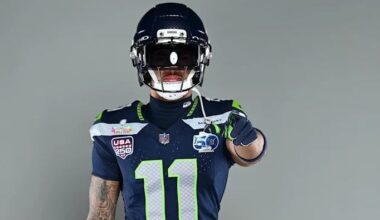 NFL Super Bowl LX uniforms: Pats go all-white, Seahawks all-navy