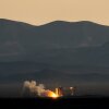 Blue Origin's New Shepard rocket launches in West Texas.
