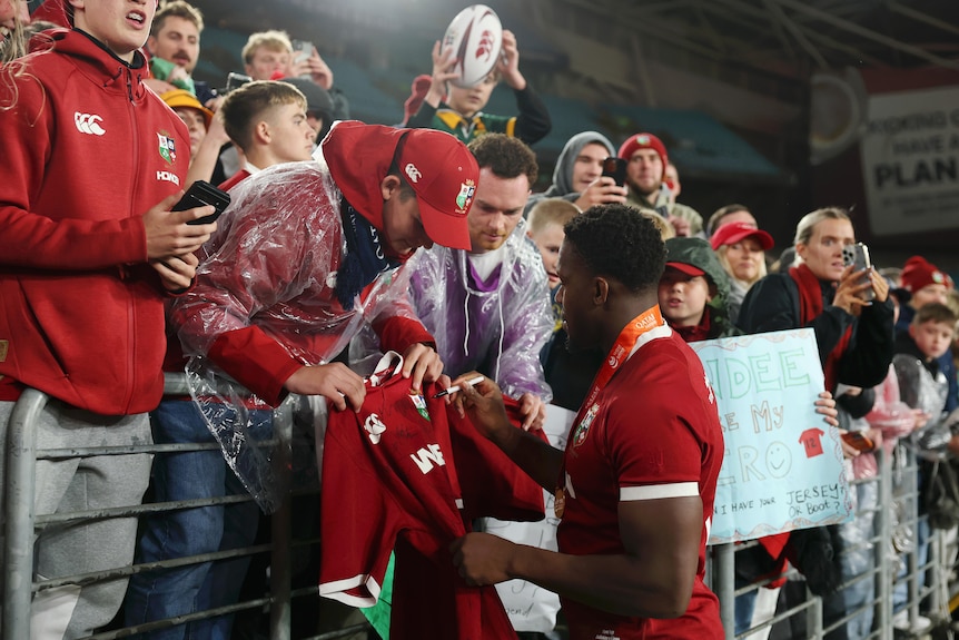 British irish lions fans