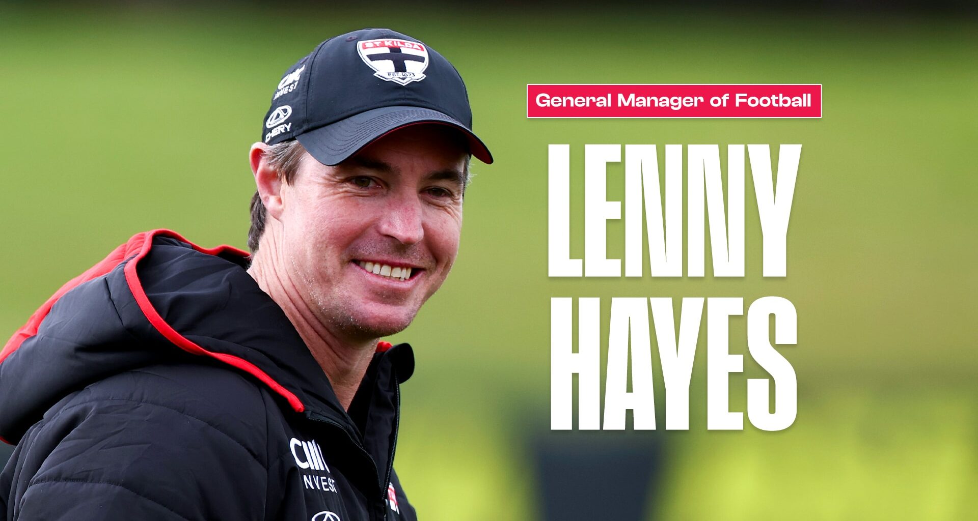 Hayes appointed General Manager of Football
