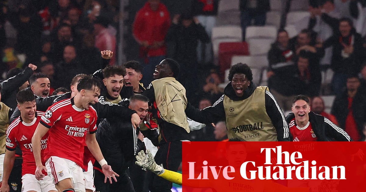 Champions League: Benfica keeper earns playoff place; Liverpool, Spurs and City book top-eight spots – as it happened | Champions League
