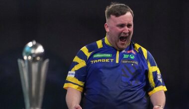 Luke Littler wins final of World Darts Championship, score, 7-1, 147 finish, Gian van Veen, first back-to-back winner in 10 years, reaction