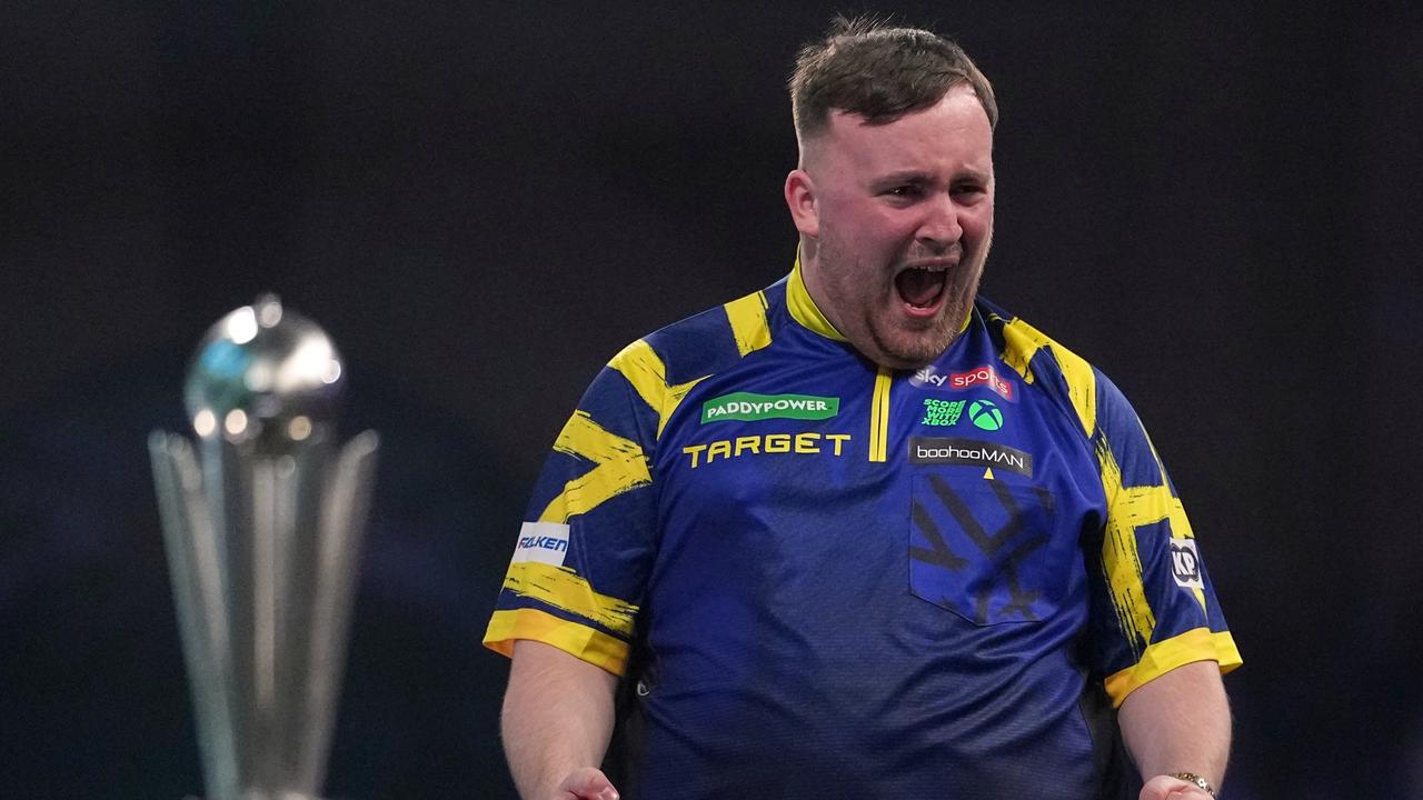 Luke Littler wins final of World Darts Championship, score, 7-1, 147 finish, Gian van Veen, first back-to-back winner in 10 years, reaction