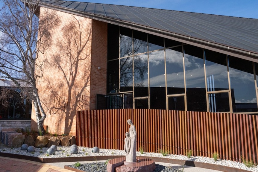 An exterior of St Patrick's College.