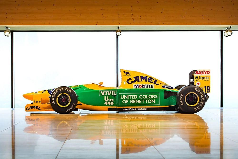 1992 Benetton B192 of Michael Schumacher