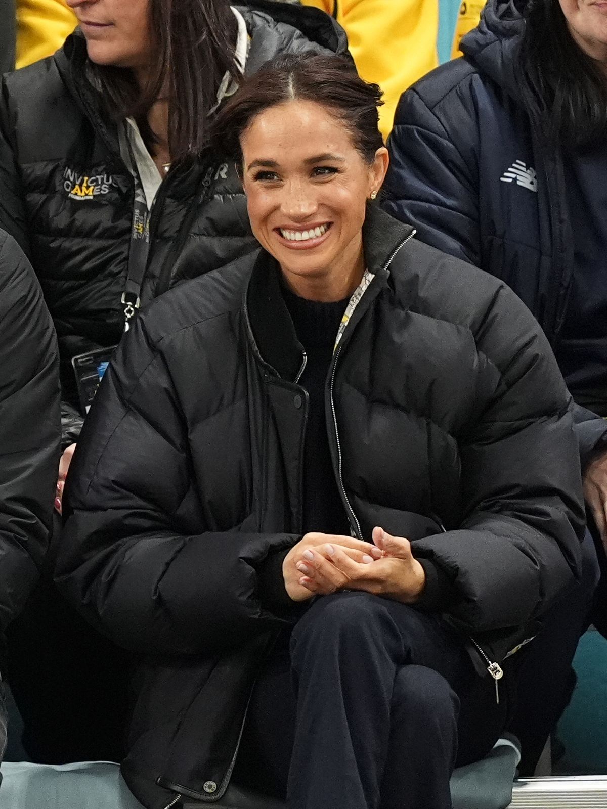 Meghan Markle smiling