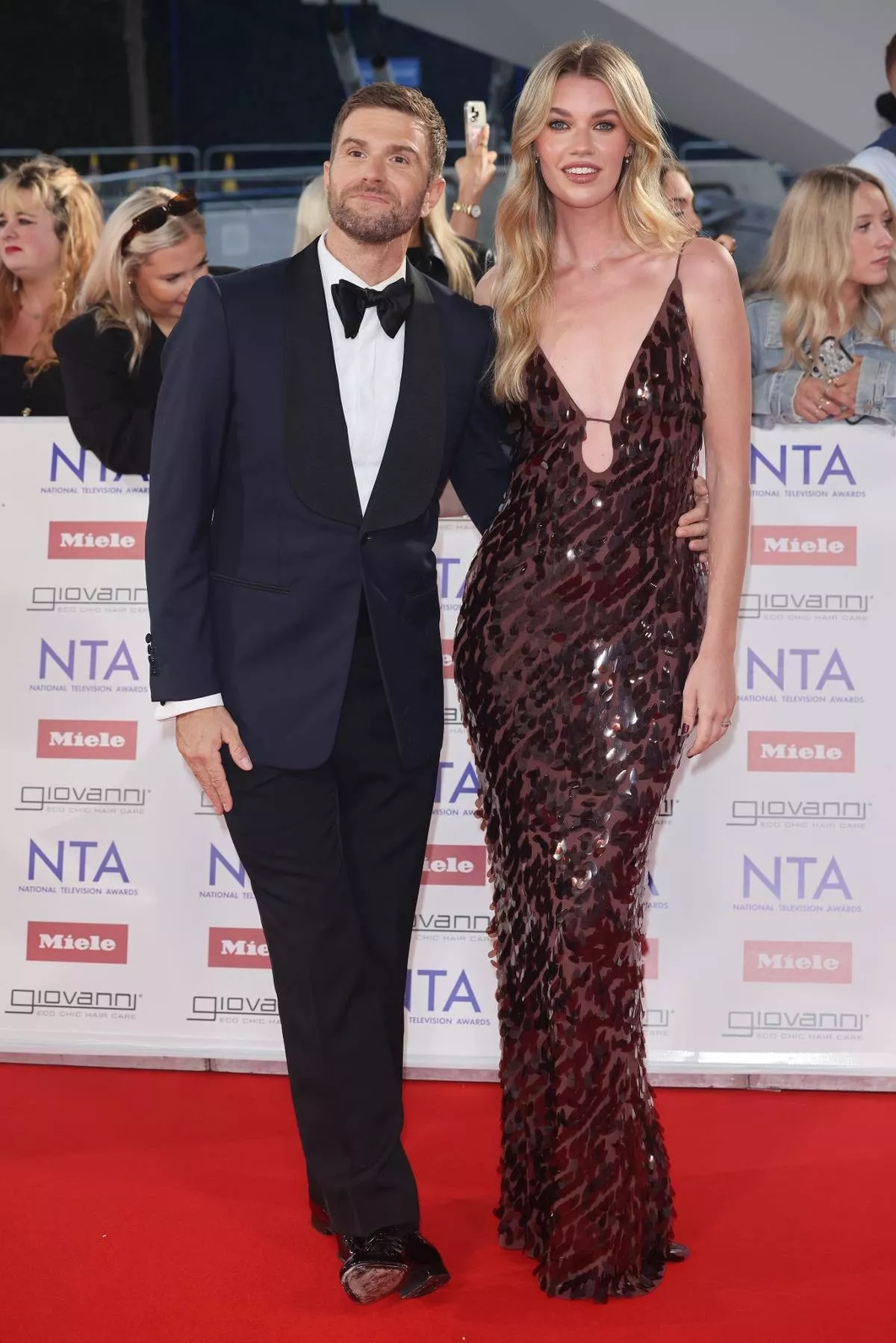 Joel Dommett and Hannah Cooper