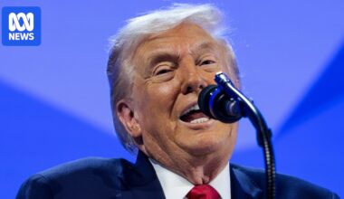 Donald Trump tells Davos summit he wants 'immediate' Greenland deal, but 'won't use force' to take island