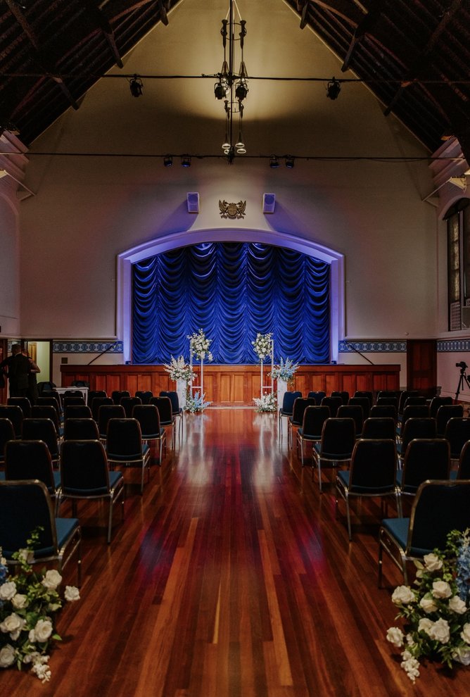 Perth CBD wedding of Samantha and Adam.