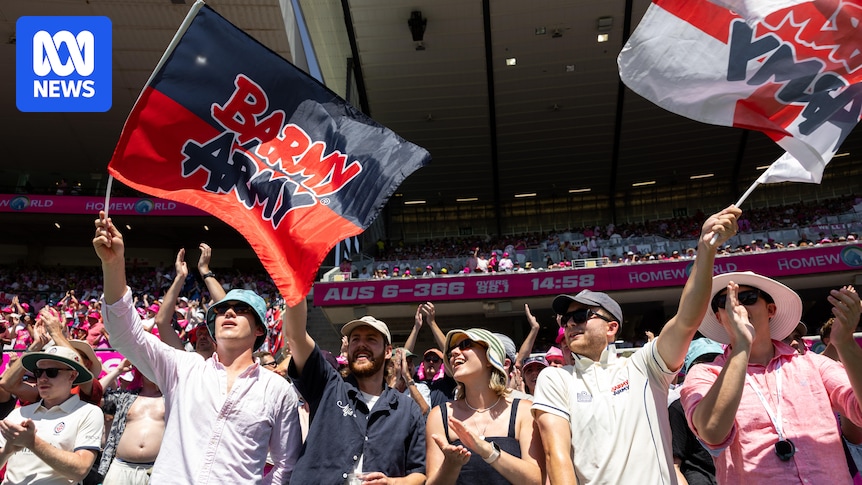 Barmy Army turns Ashes defeat into Australian tourism win