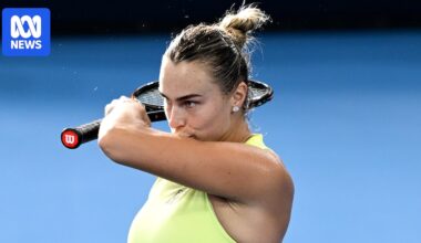 Aryna Sabalenka wins second-straight Brisbane International women's final, beating Marta Kostyuk