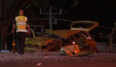 Two killed in horrific crash on suburban Melbourne street