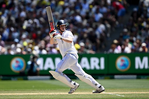Zak Crawley set up England’s successful run-chase at the MCG.