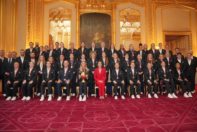 England Women’s Rugby reception – Windsor Castle