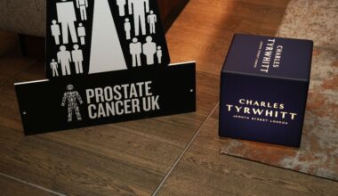 PROSTATE CANCER UK TEAM WITH CHARLES TYRWHITT-Golf Retailing