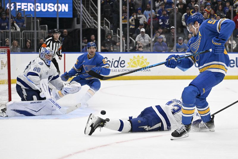 NHL roundup: Blues take shootout, snap Lightning’s 11-game win streak