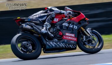 Strong ASBK and international presence at private Phillip Island test