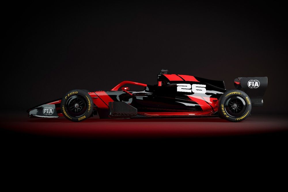 2026 F1 car render