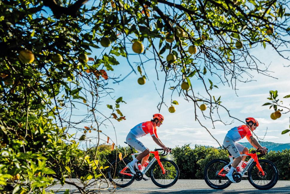 2026 Ineos Grenadiers Pinarello Dogma F riding