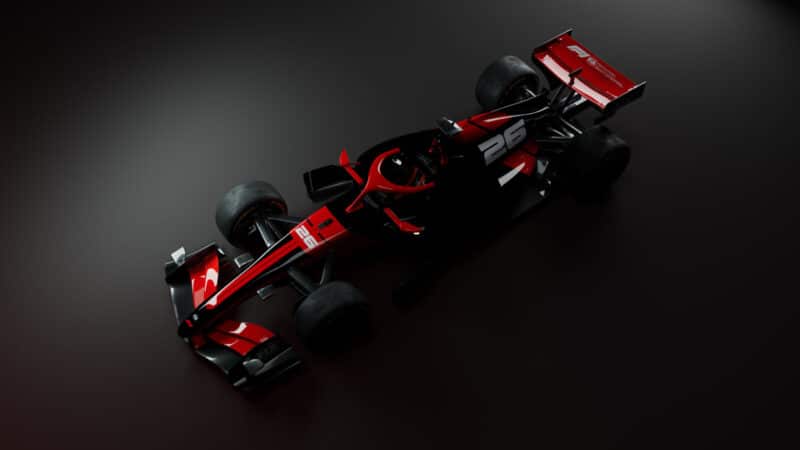 FIA F1 2026 car render