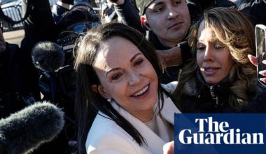 María Corina Machado says she presented Trump with her Nobel peace prize medal | María Corina Machado