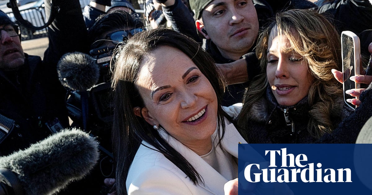 María Corina Machado says she presented Trump with her Nobel peace prize medal | María Corina Machado