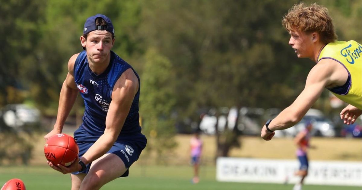 Falcons AFL Draft training
