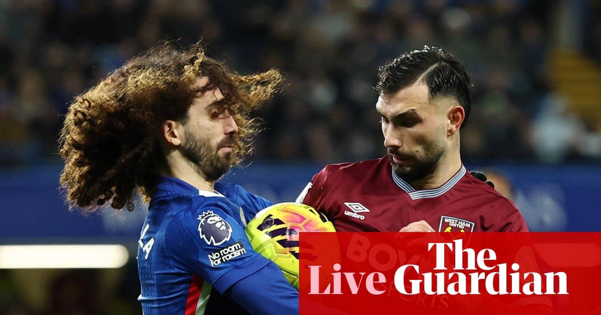 Chelsea v West Ham United: Premier League – live | Premier League
