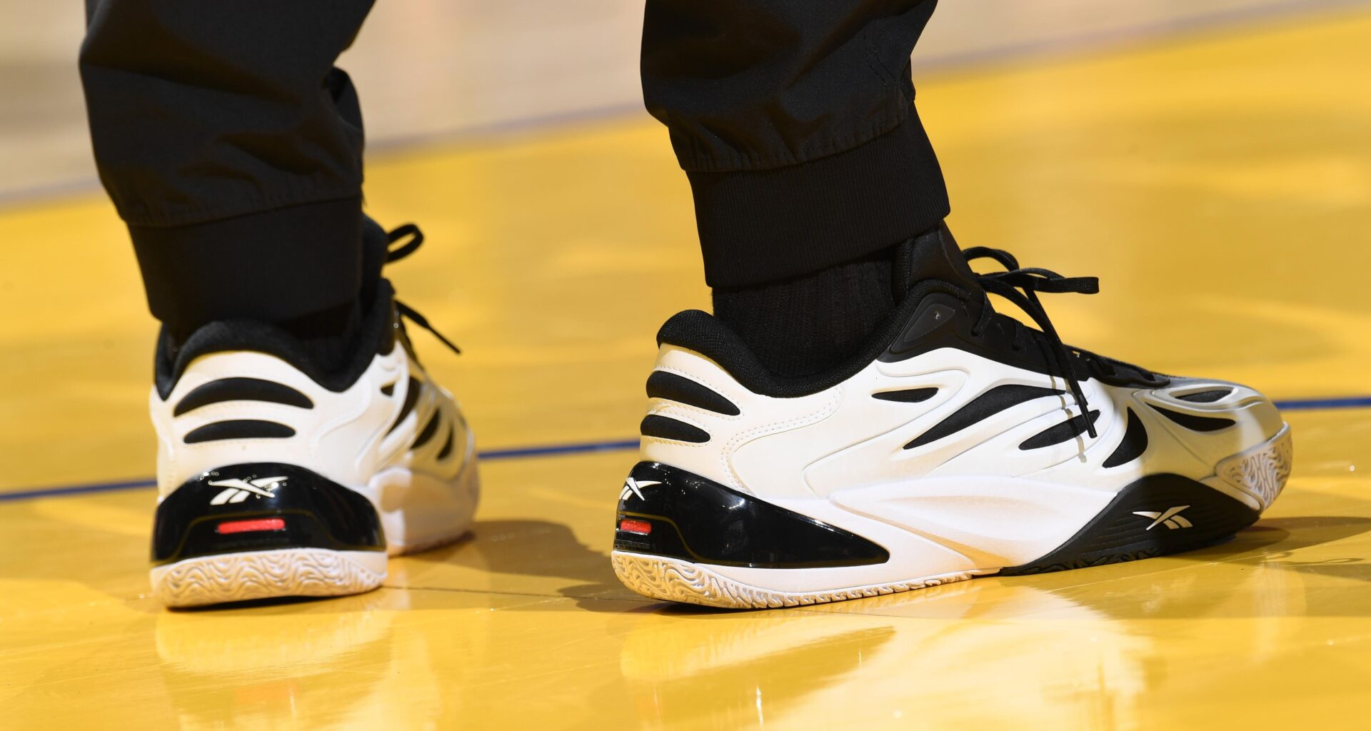 Stephen Curry Wears Angel Reese's Signature Shoe in Photo at Warriors vs. Thunder