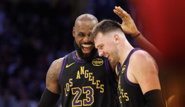  LeBron James, Luka Doncic Thrill NBA Fans, Lakers Rally from 16 Down to Beat Grizzlie