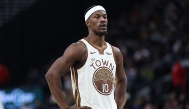 Warriors' Jimmy Butler Wears 'Fashion Forward' Outfit for 'Hello Kitty Night' in Video
